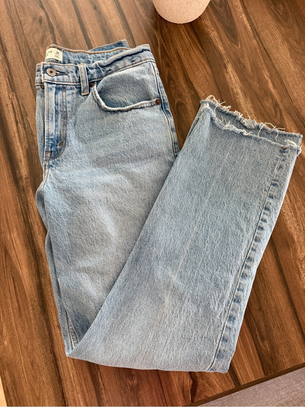 Abercrombie Light Wash High-Rise Women's Jeans curve love